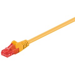 MicroConnect UUTP CAT6 75M Yellow PVC - High-Speed Ethernet Cable B-UTP6075Y